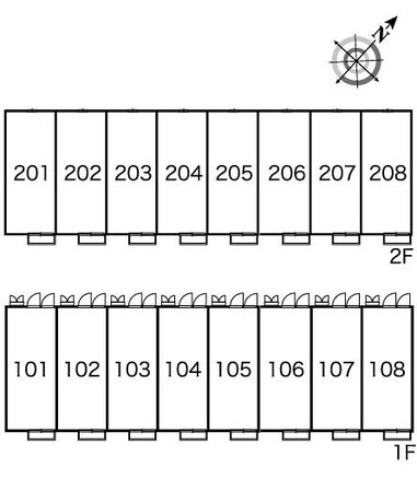 レオパレスメルベーユIIの物件内観写真